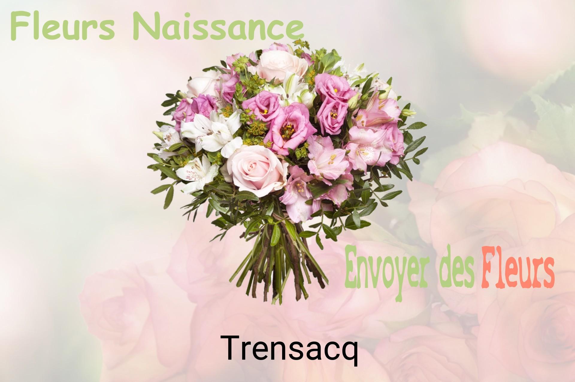 Bouquet de fleurs de naissance livré à Trensacq