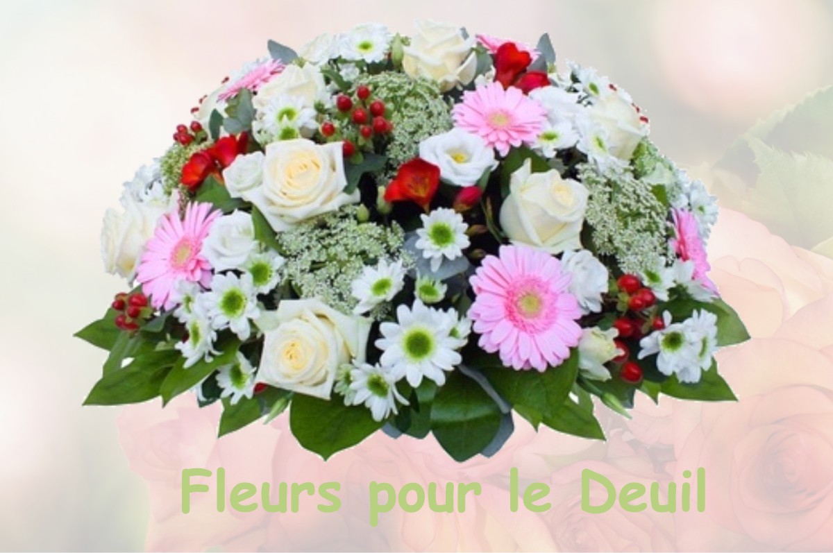 fleurs deuil TRENSACQ